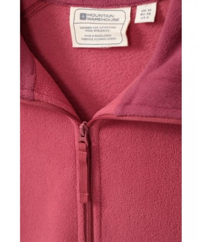 Montana Womens Half-Zip Fleece Rust $14.57 Fleece