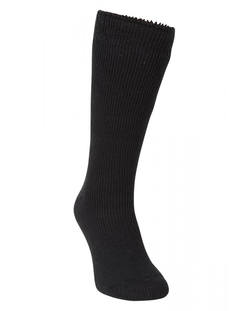 Radiate Extreme Mens Thermal Mid-Calf Socks Black $12.41 Accessories