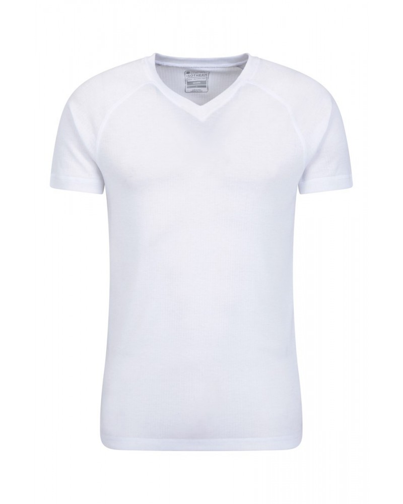 Talus Mens Base Layer Top White $11.99 Thermals