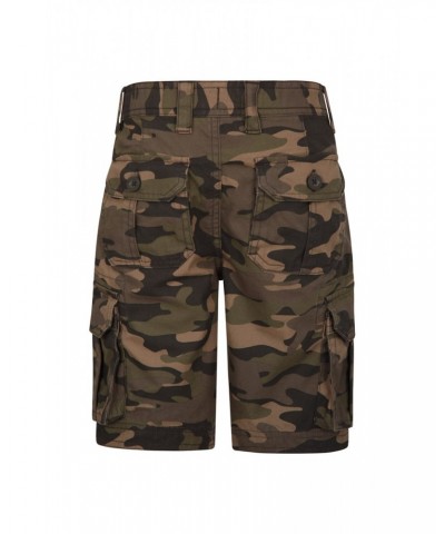 Camo Cargo Kids Shorts Khaki $15.18 Pants