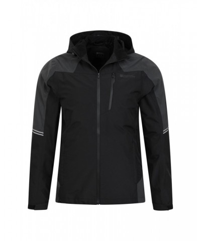 Rapid Mens Waterproof Cycling Jacket Black $29.40 Active