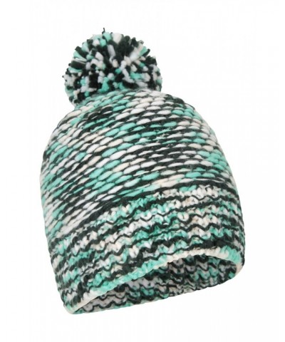 Como Womens Fleece Lined Beanie Teal $11.59 Accessories