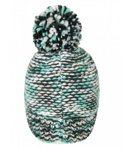 Como Womens Fleece Lined Beanie Teal $11.59 Accessories