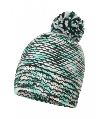 Como Womens Fleece Lined Beanie Teal $11.59 Accessories