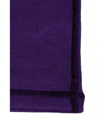 Merino Neck Gaiter Purple $15.84 Accessories