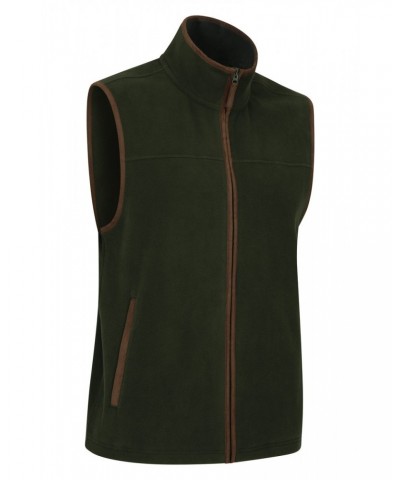 Rove Mens Fleece Vest Khaki $17.39 Fleece