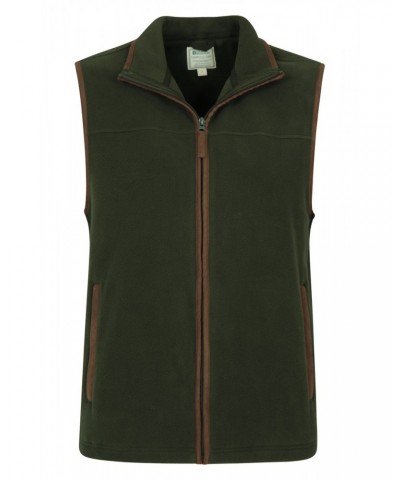 Rove Mens Fleece Vest Khaki $17.39 Fleece