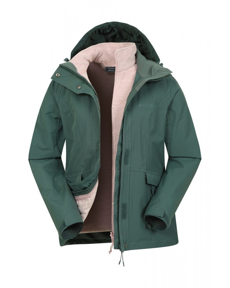 Thunderstorm 3-in-1 Womens Jacket Khaki $39.20 Jackets