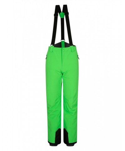 Orbit 4 Way Stretch Mens Ski Pants Green $32.00 Pants