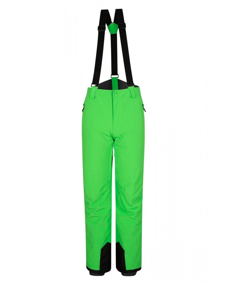 Orbit 4 Way Stretch Mens Ski Pants Green $32.00 Pants