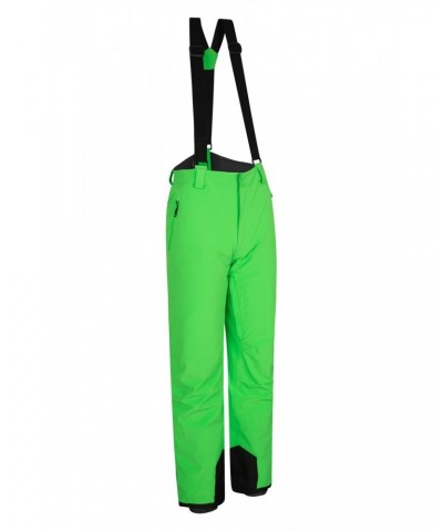 Orbit 4 Way Stretch Mens Ski Pants Green $32.00 Pants