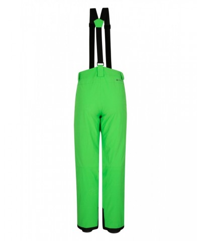 Orbit 4 Way Stretch Mens Ski Pants Green $32.00 Pants