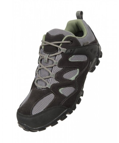 Curlew Womens Low Profile Waterproof Hiking Shoes Light Khaki $32.39 Footwear