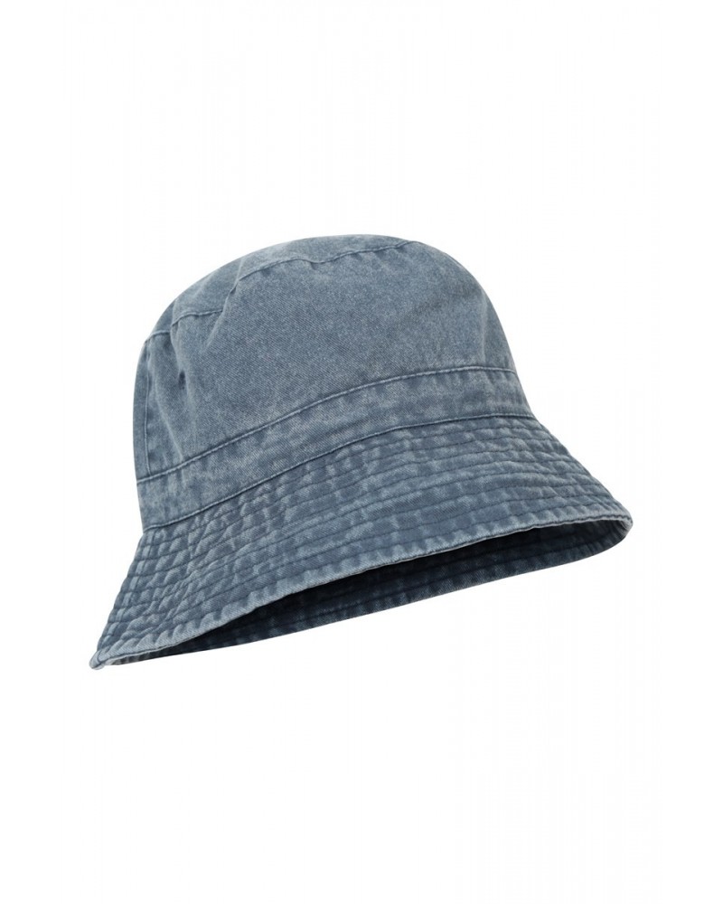 Mens Washed Bucket Hat Navy $11.59 Accessories