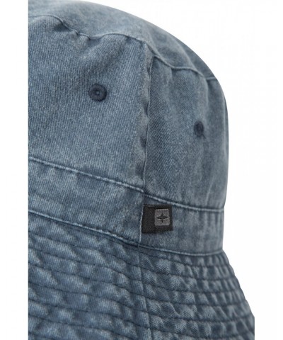 Mens Washed Bucket Hat Navy $11.59 Accessories