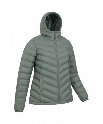 Seasons Womens Insulated Jacket Green $39.19 Jackets