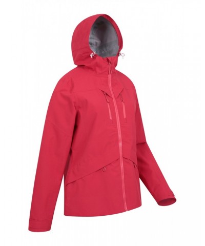 3 Layer Rhine Extreme Womens Waterproof Jacket Dark Red $30.00 Jackets