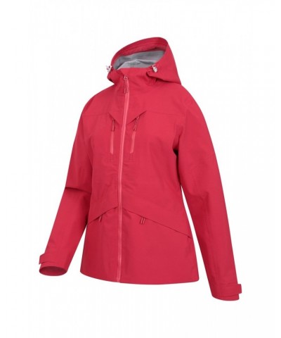 3 Layer Rhine Extreme Womens Waterproof Jacket Dark Red $30.00 Jackets