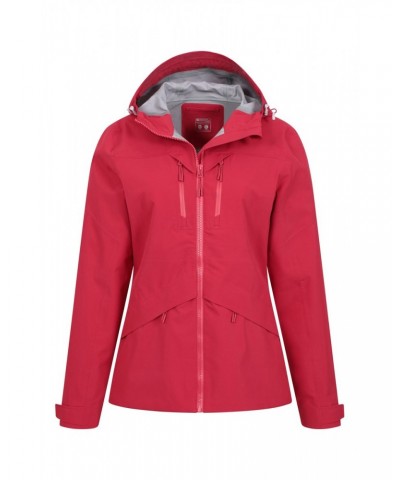 3 Layer Rhine Extreme Womens Waterproof Jacket Dark Red $30.00 Jackets