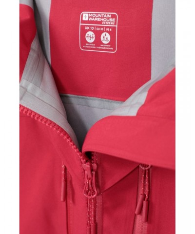 3 Layer Rhine Extreme Womens Waterproof Jacket Dark Red $30.00 Jackets