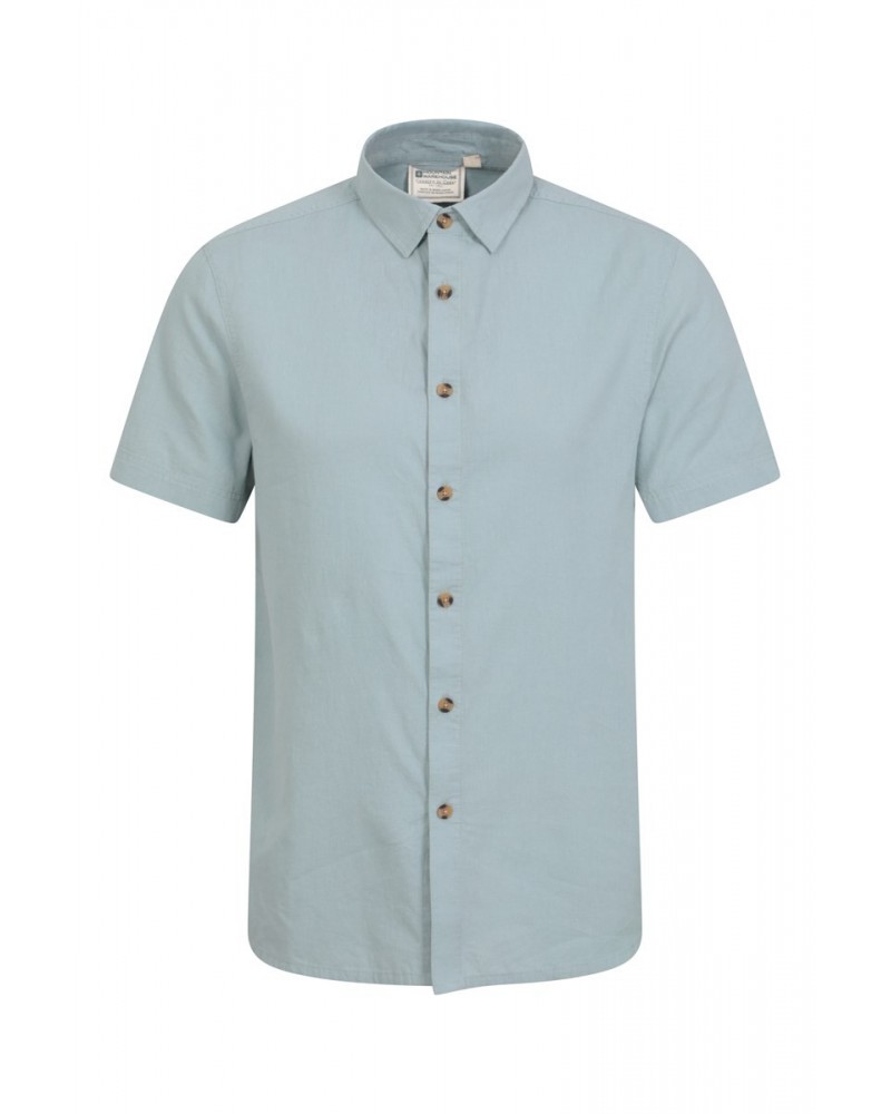 Weekender Mens Shirt Light Blue $14.57 Tops