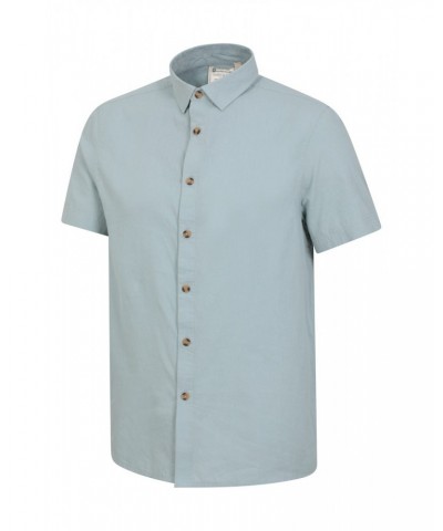 Weekender Mens Shirt Light Blue $14.57 Tops