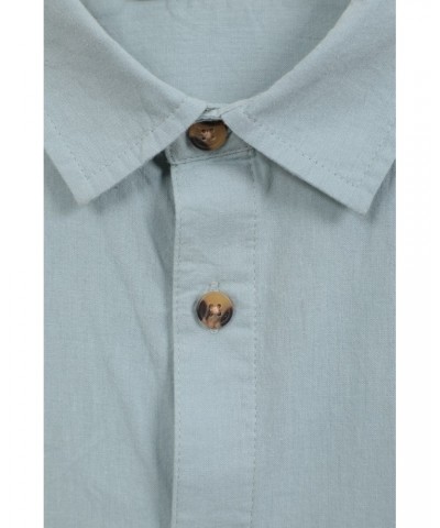 Weekender Mens Shirt Light Blue $14.57 Tops