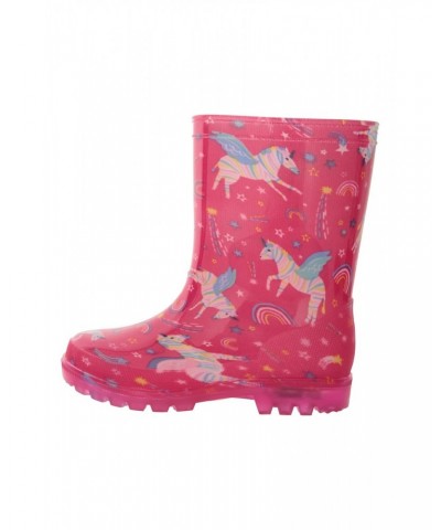 Splash Junior Flashing Lights Rain Boots Zebra $13.24 Footwear