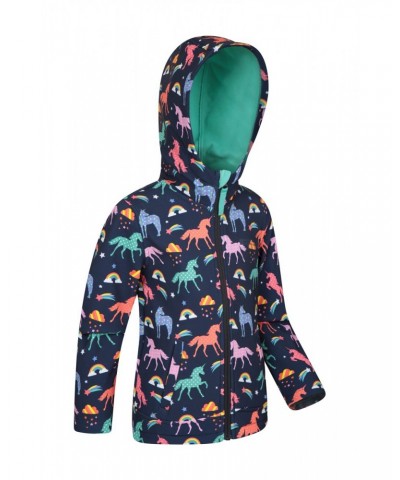 Exodus Kids Printed Water Resistant Softshell Teal $17.39 Jackets