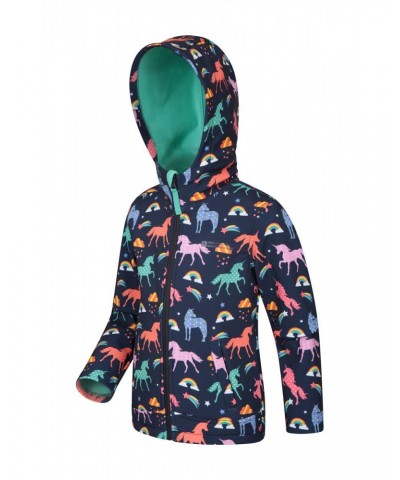 Exodus Kids Printed Water Resistant Softshell Teal $17.39 Jackets