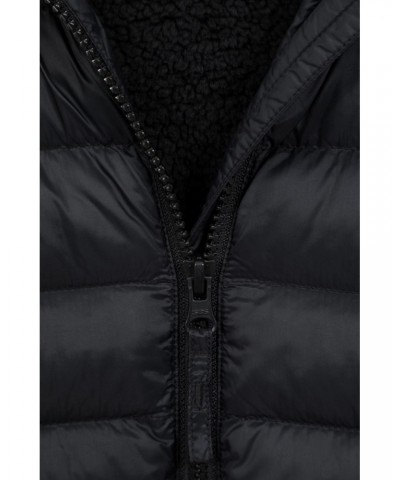 Seasons Fur-Lined Kids Insulated Jacket Black $20.79 Jackets