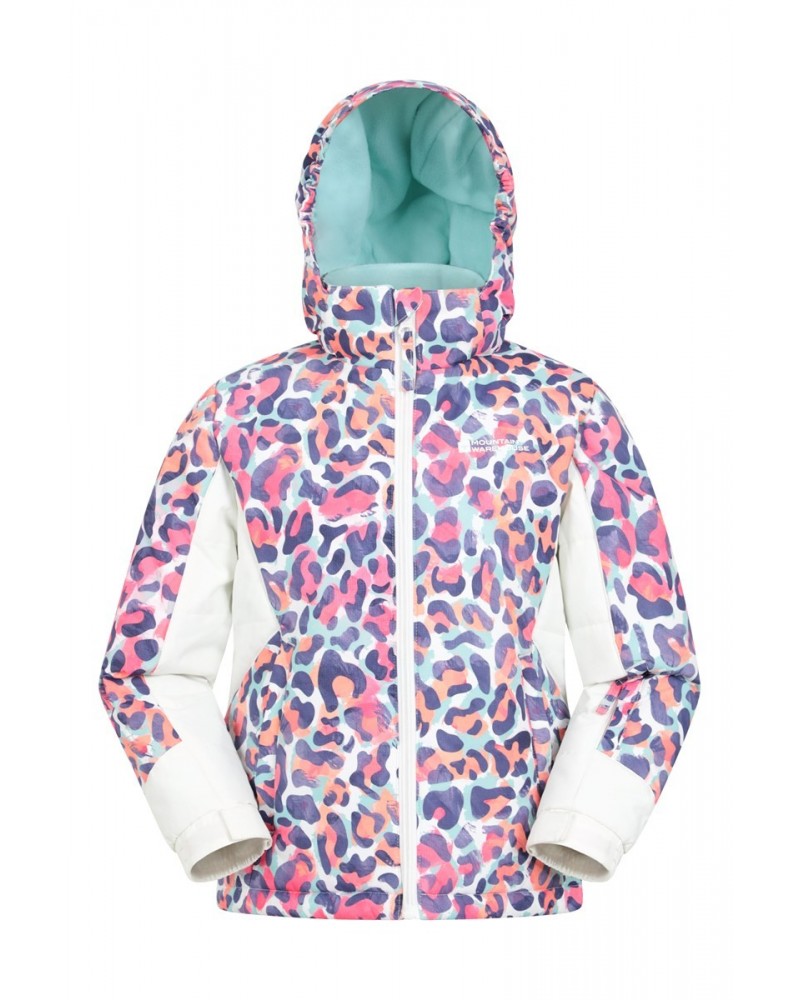 Vortex Kids Printed Ski Jacket Leopard $21.73 Jackets