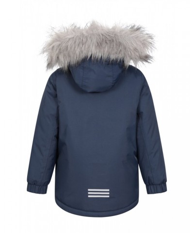 Ranger 3 Kids Waterproof Parka Jacket Indigo $26.09 Jackets