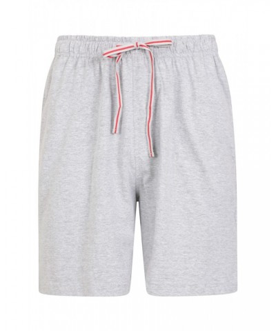 Mens Pajama Shorts 2-Pack Black $15.29 Loungewear