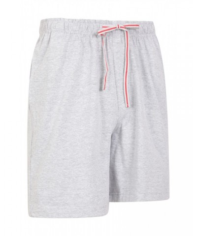 Mens Pajama Shorts 2-Pack Black $15.29 Loungewear