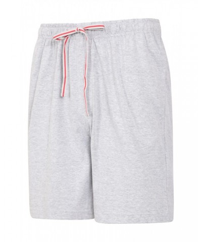 Mens Pajama Shorts 2-Pack Black $15.29 Loungewear