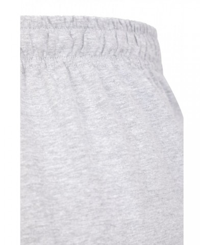 Mens Pajama Shorts 2-Pack Black $15.29 Loungewear