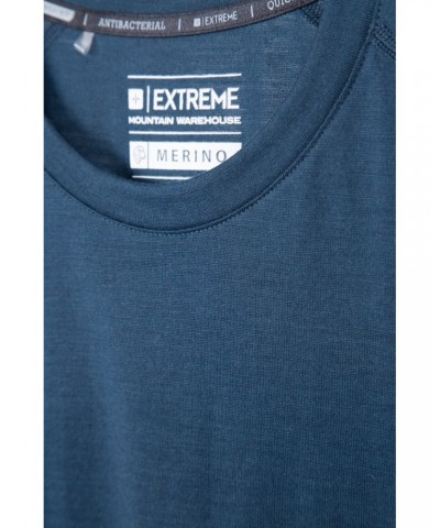 Summit Mens Merino T-Shirt Multipack Navy $32.99 Thermals