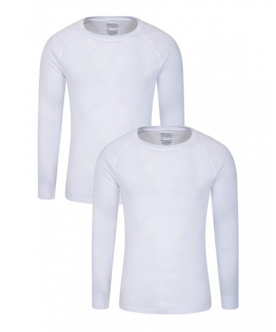 Talus Mens Base Layer Top Multipack White $16.45 Active