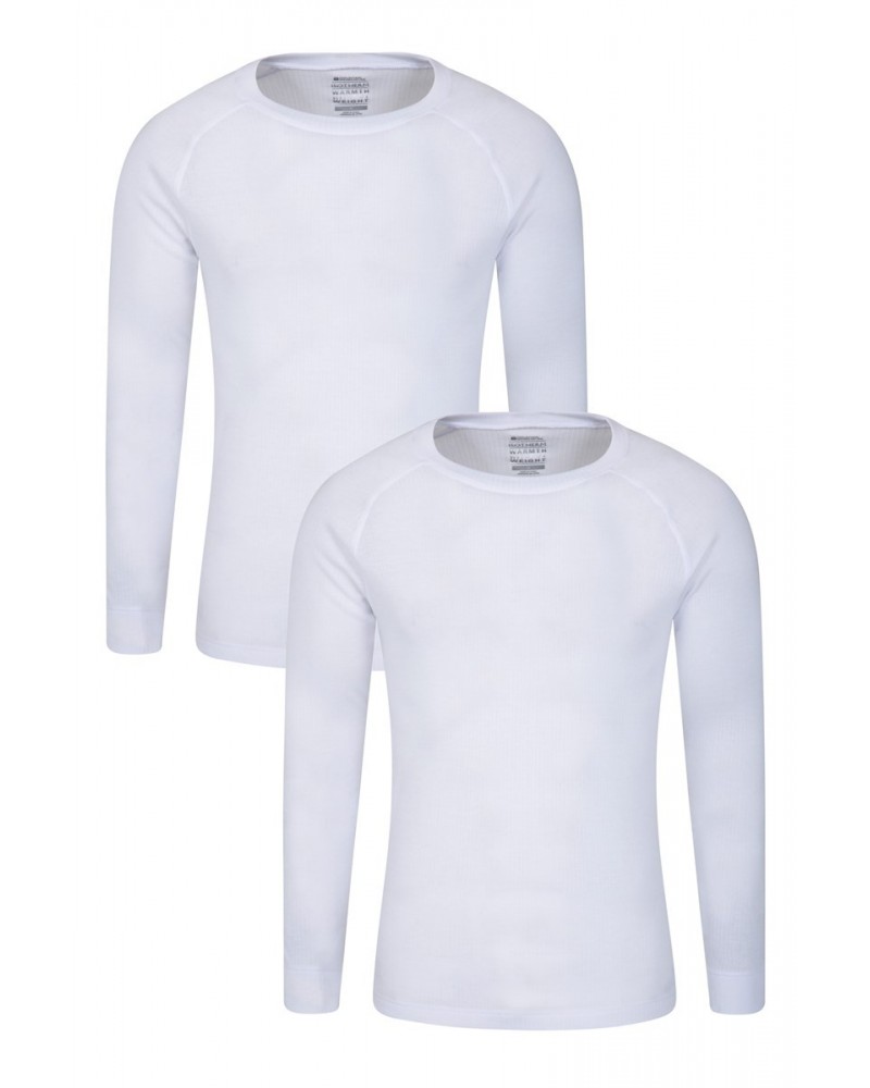 Talus Mens Base Layer Top Multipack White $16.45 Active