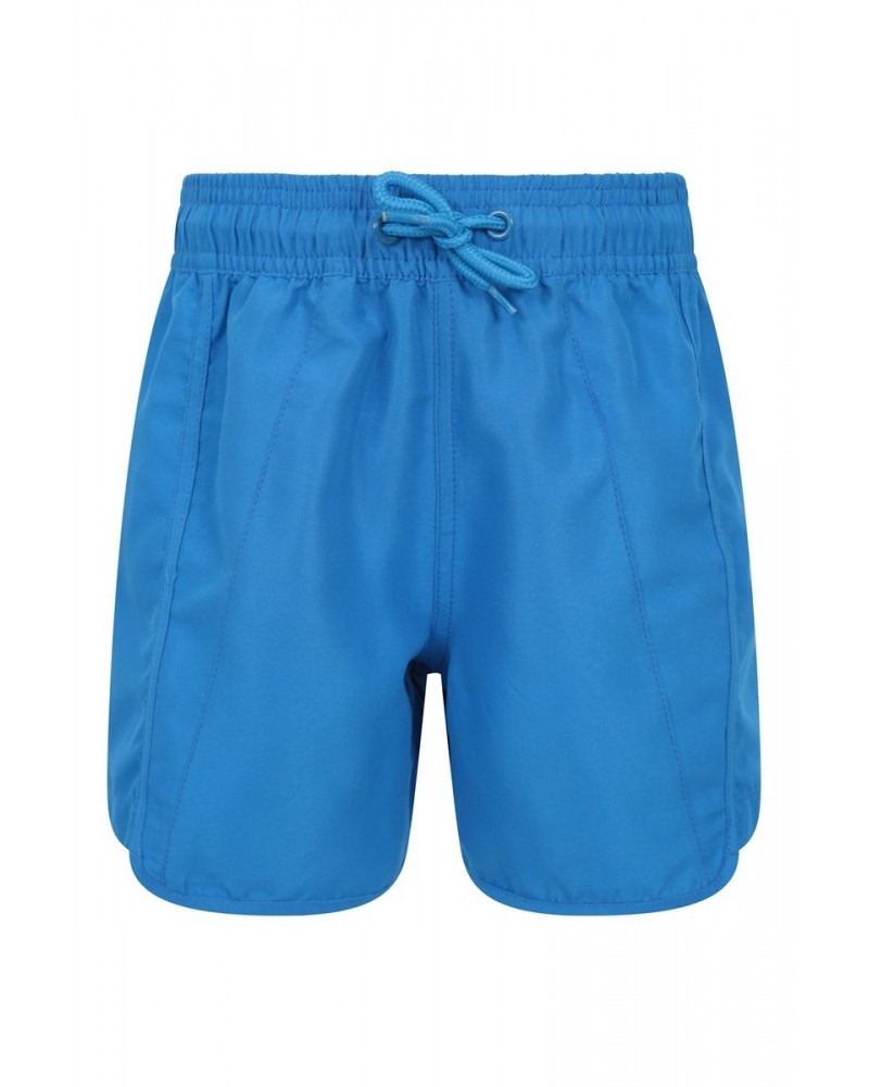 Panama Kids Swim Shorts Corn Blue $13.56 Pants