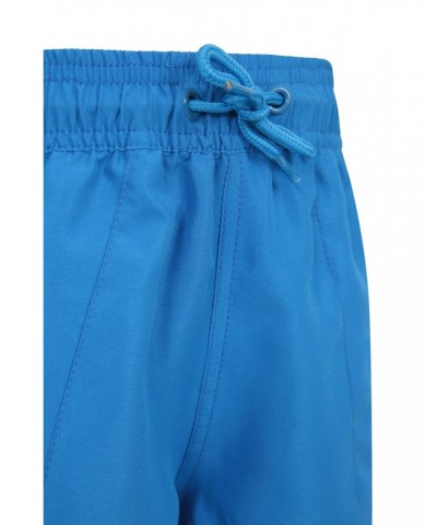 Panama Kids Swim Shorts Corn Blue $13.56 Pants