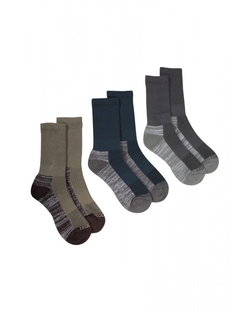 IsoCool Mens Hiker Socks Mixed $16.80 Accessories