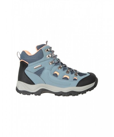 Adventurer Womens Waterproof Hiking Boots Blue $35.99 Footwear