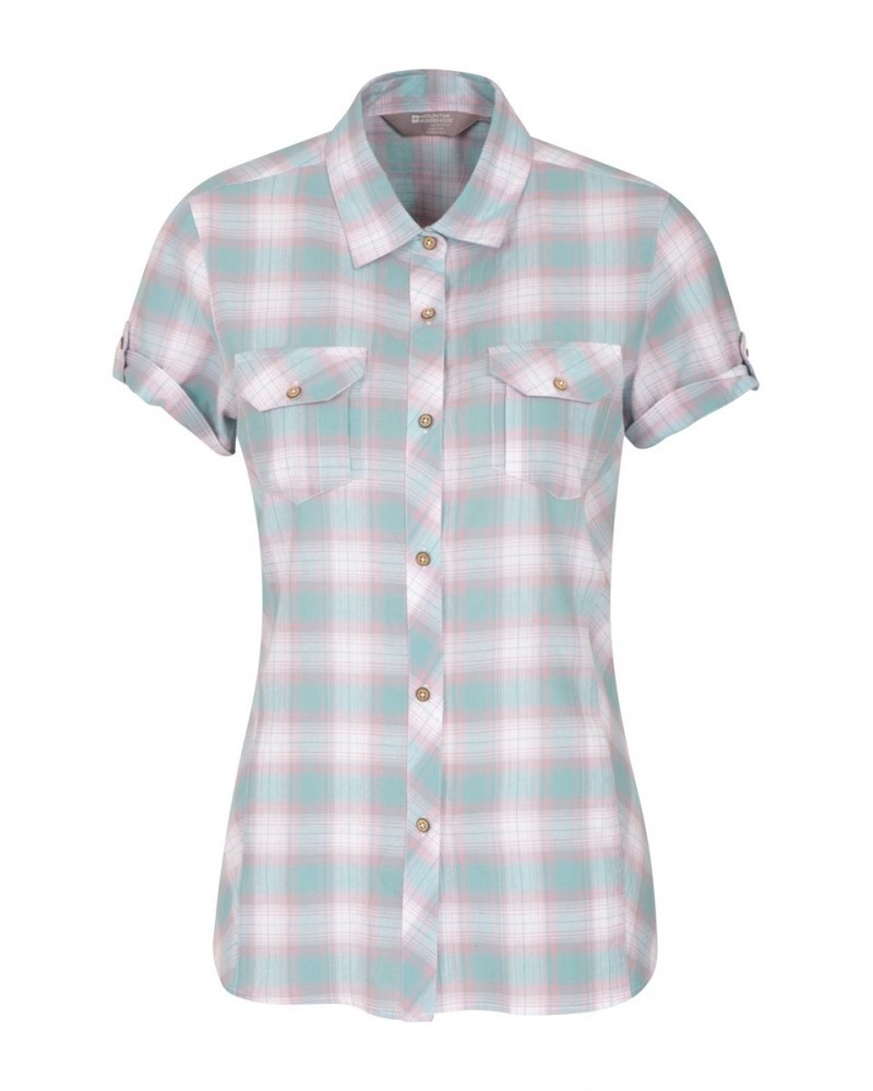 Holiday Womens Cotton Shirt Mint $14.52 Tops