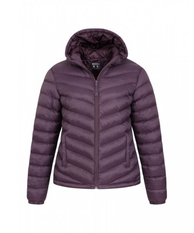 Seasons Womens Insulated Jacket Purple $28.70 Jackets