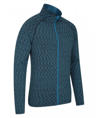 Power Mens Full-Zip Midlayer Petrol $14.24 Fleece