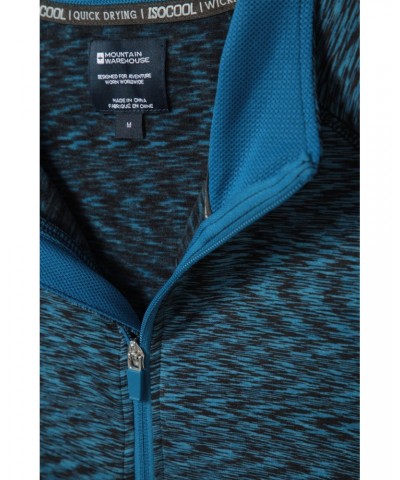 Power Mens Full-Zip Midlayer Petrol $14.24 Fleece