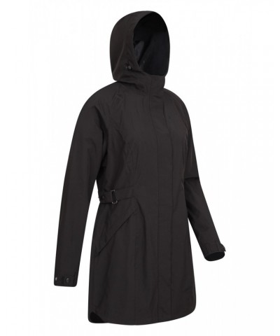 Womens Waterproof Trench Coat Black $28.70 Jackets