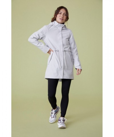 Dipali Womens Coat Light Grey $31.20 Jackets